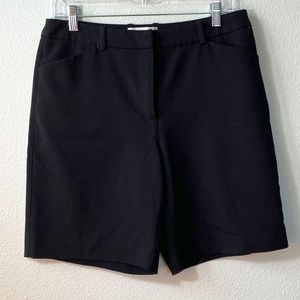 Tehama black shorts, size 8